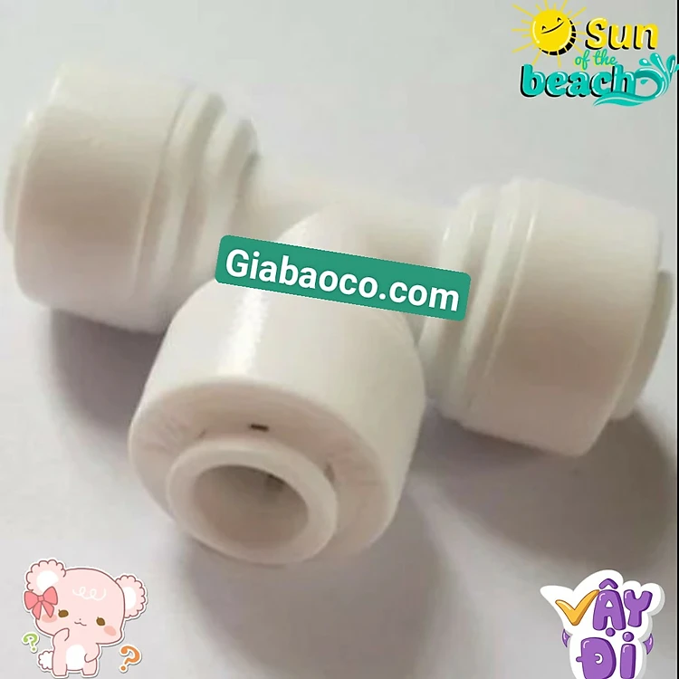T Nối Nhanh 3 Đầu Ra Dây 6mm Hoặc Dây 10mm - Phụ Kiện Máy Lọc Nước