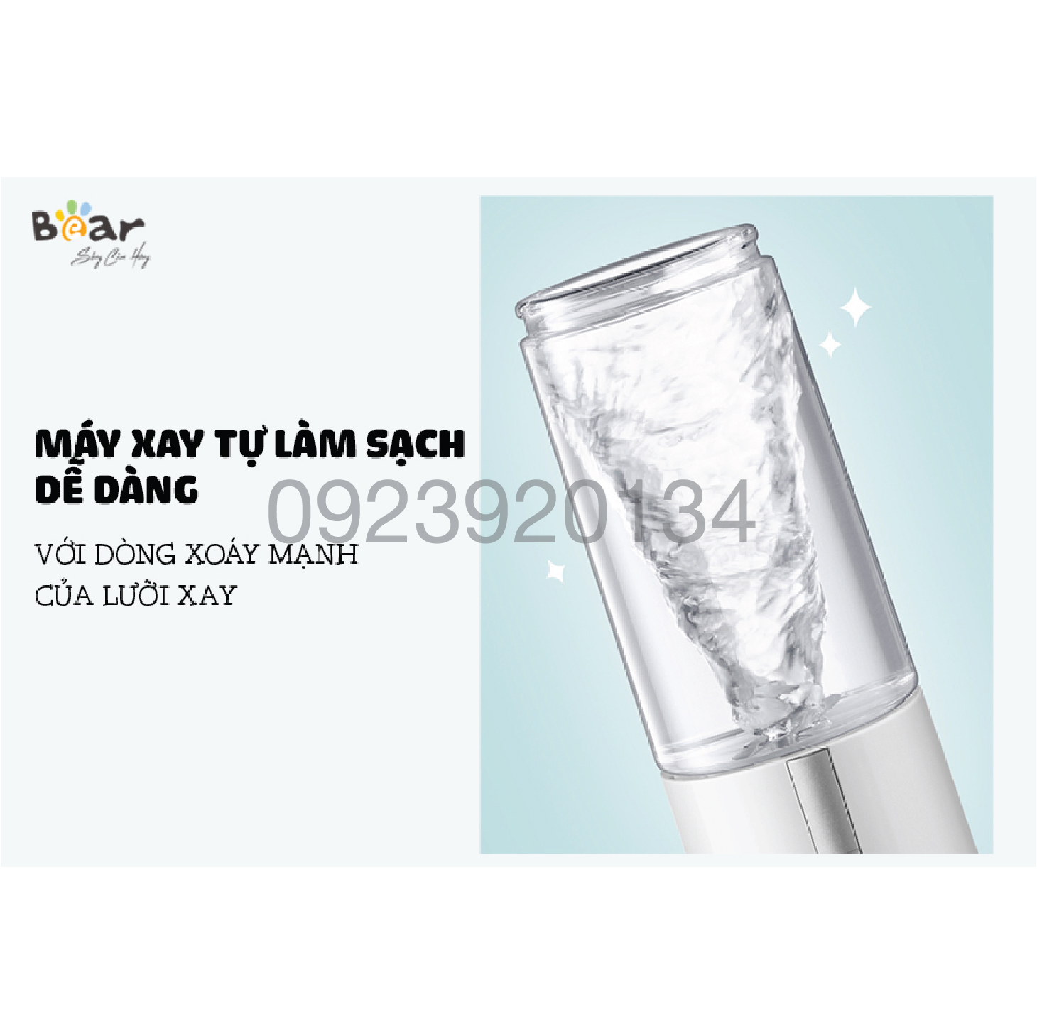 Máy xay sinh tố đa năng bear BL-B35V1 - Hàng Chính Hãng