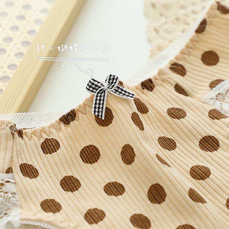 Quần lót ren cotton cao cấp kháng khuẩn điệu đà cho nữ QLN028
