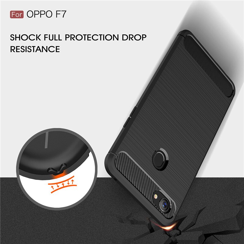 Ốp lưng chống sốc cho Oppo F7 hiệu Likgus - Hàng chính hãng