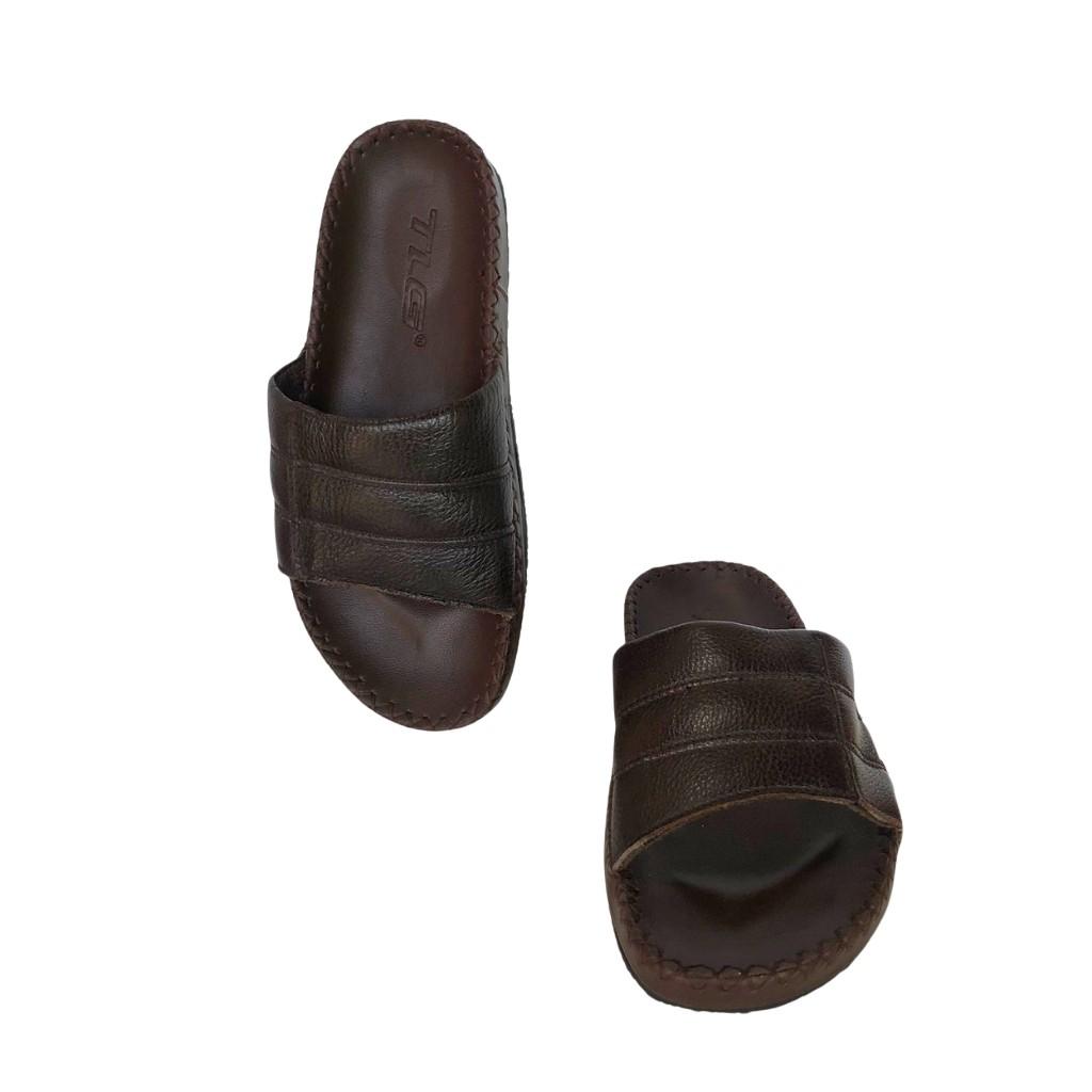 Dép nam da 100% da bò nguyên tấm siêu hot 21537