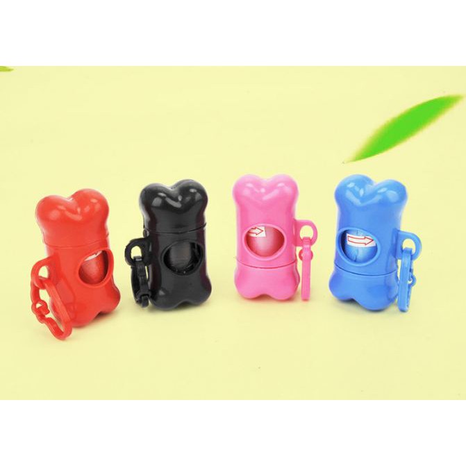 HỘP ĐỰNG TÚI RÁC HÌNH XƯƠNG MINI CHO THÚ CƯNG