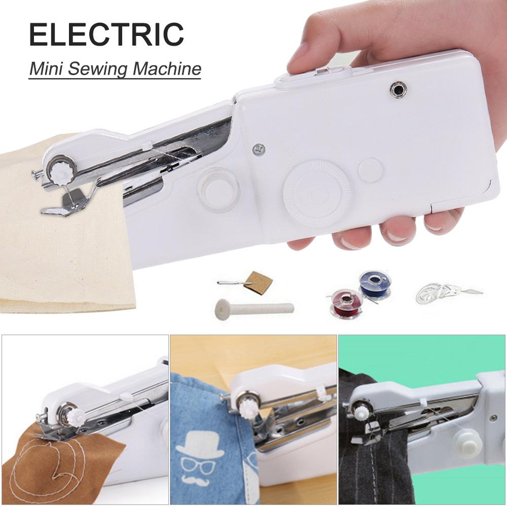 Máy khâu cầm tay mini sự dụng pin, nhỏ gọn tiện lợi