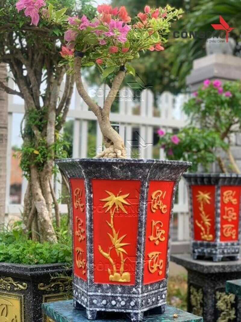Khuôn Chậu Lục Giác Ly 35
