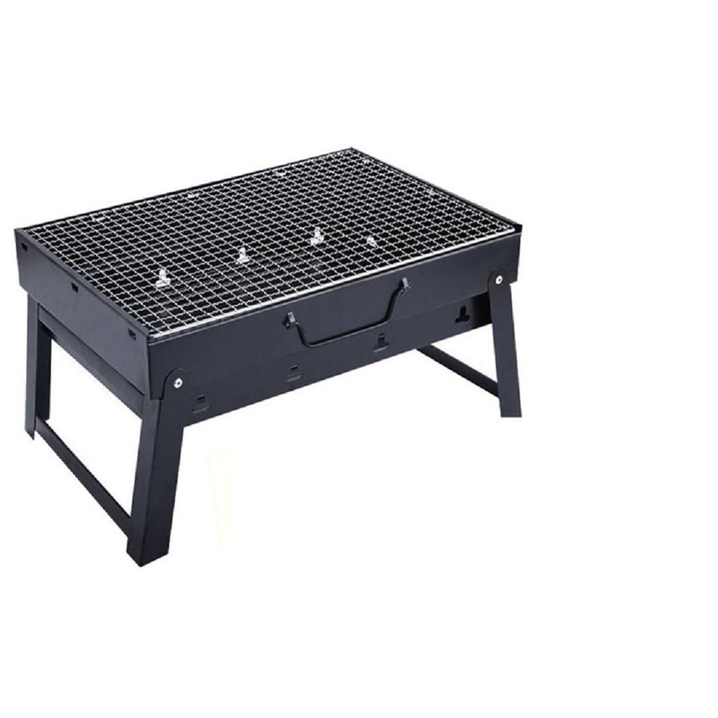 Combo Bếp nướng than hoa Vuông + 1Kg than sạch không khói + 1 hộp cồn thạch nhóm than Tbest