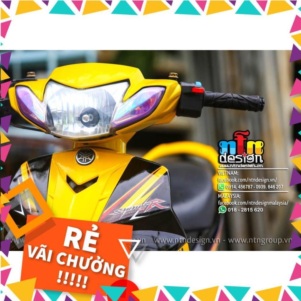 Tem Rời Sisius Mẫu R Vàng Đen Đỏ