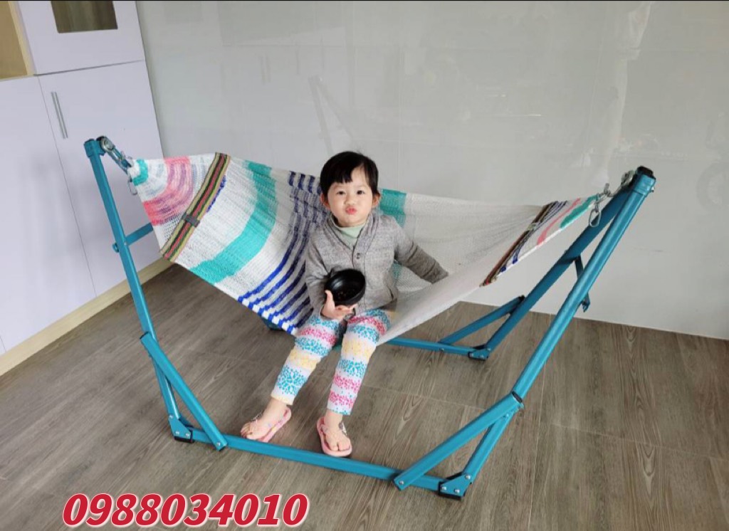 Bộ võng xếp em bé - HÀNG ĐỘC QUYỀN
