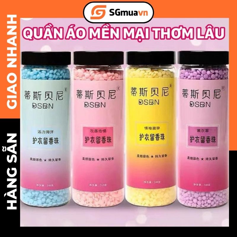 Hạt xả thơm làm mềm vải hương nước hoa