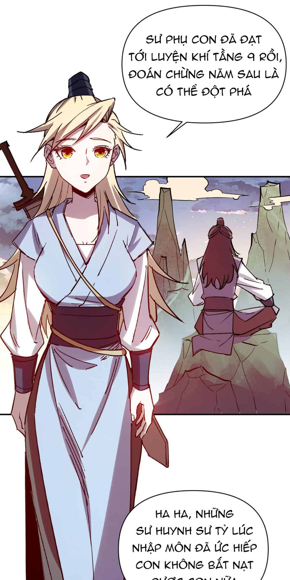 ta thực sự chỉ biết ngự kiếm thuật chapter 17 28