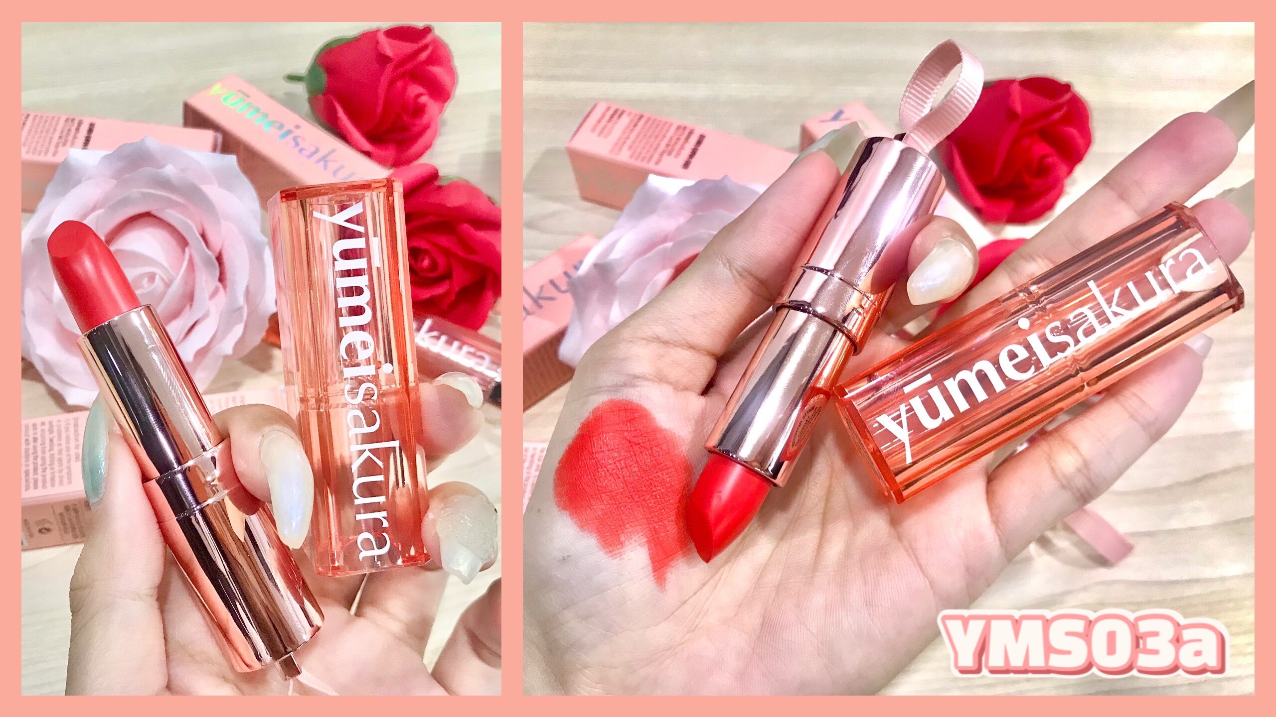 Son Thỏi Lì Mịn Chotto Matte Yumeisakura Cam Bí Ngô Pumpkin Orange Lipstick YMS03A 3.5g