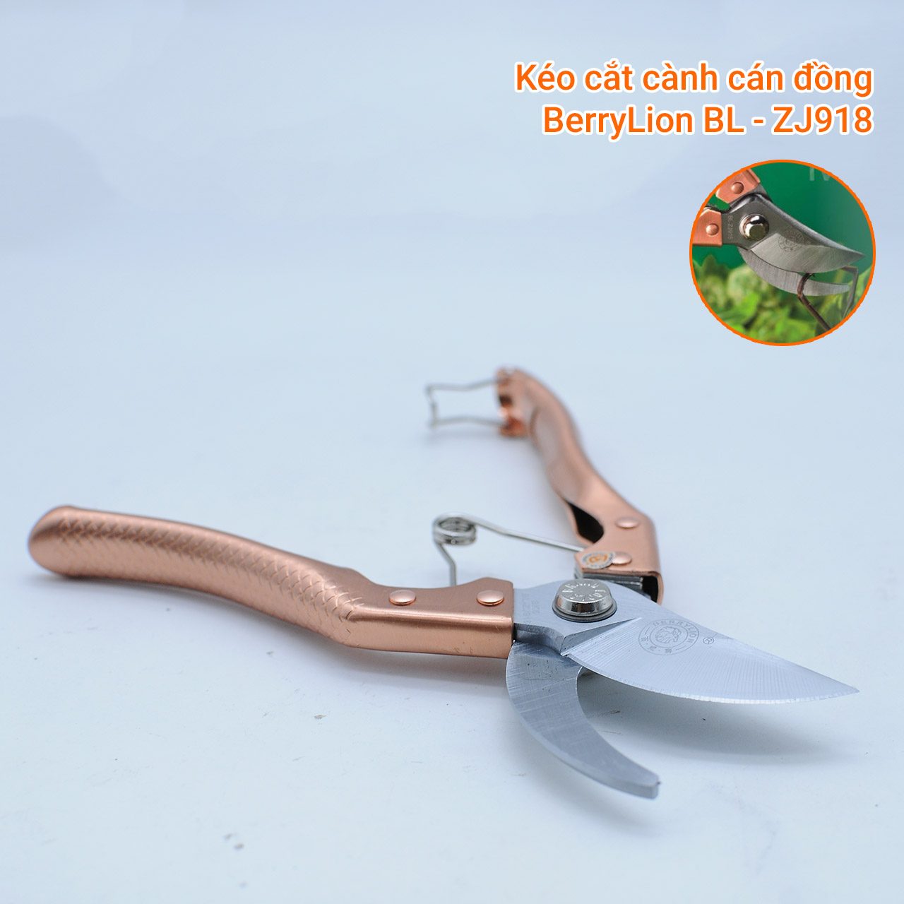 Kéo cắt cành đồng Berrylion 918