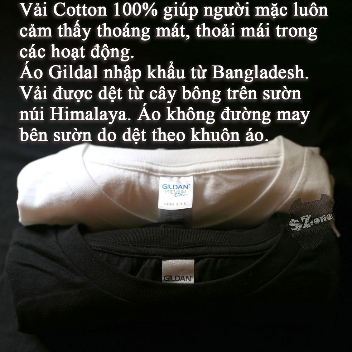 Áo Phông Nam Cotton 100% In Hình 3D Cao Cấp Có Big Size - Áo Thun Nam Ngắn Tay Chất Mát Mùa Hè SZone PM54