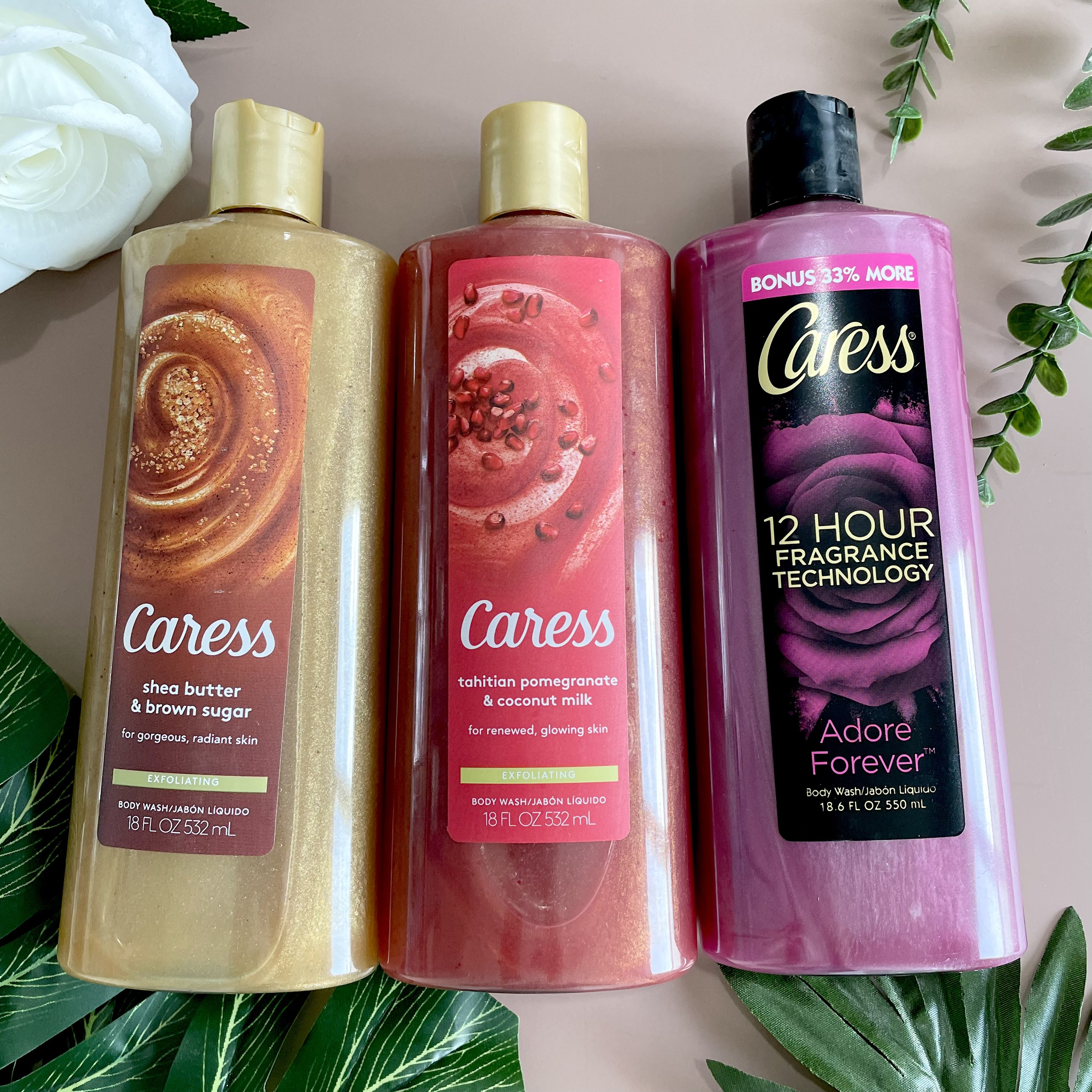 Sữa tắm Hương Nước Hoa Caress 532ml đủ mùi