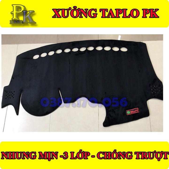 THẢM CHỐNG NÓNG TAPLO NHUNG XE KIA SOLUTO