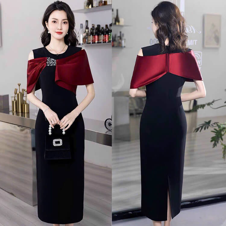 Đầm đính đá dự tiệc cao cấp