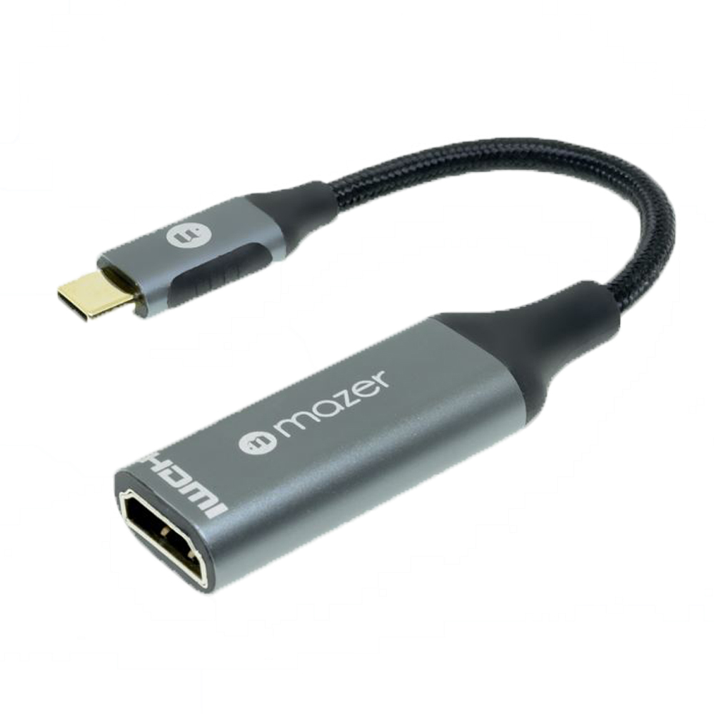 Bộ Chuyển Đổi Mazer ALU USB-C to HDMI 4k/60Hz Adapter - hàng chính hãng