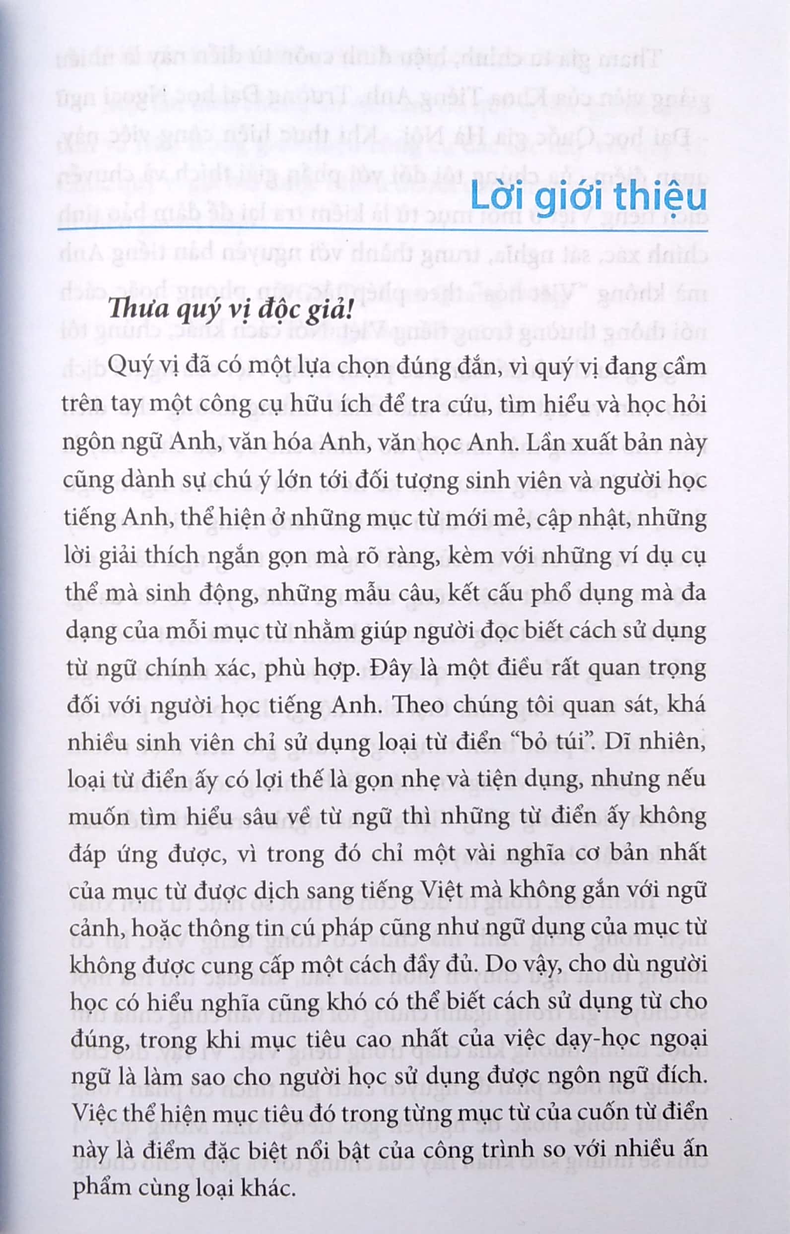 Từ điển Anh – Anh – Việt Dành Cho Học Sinh