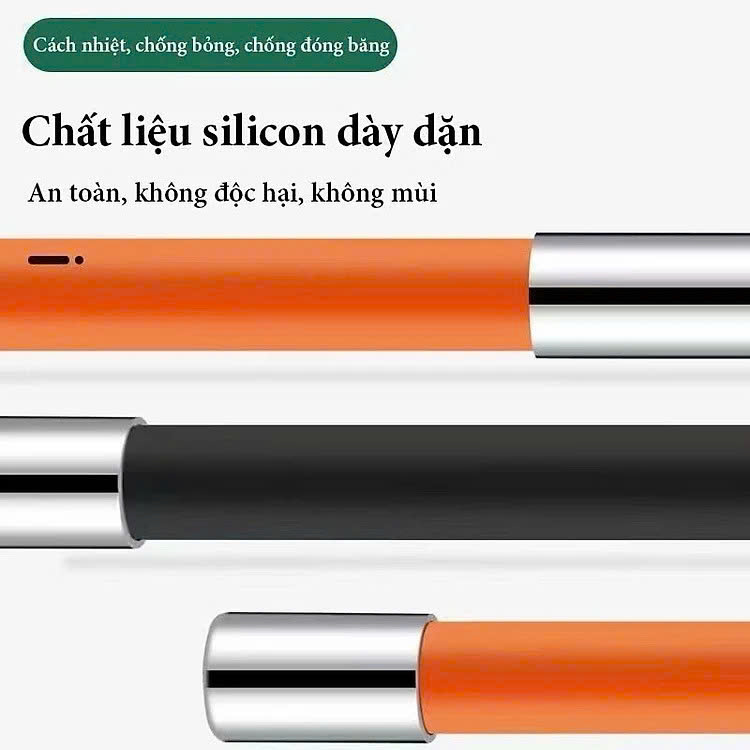 15cm Ống Nối Dài Vòi Nước Silicone Mở Rộng – Ống Nước Linh Hoạt, Dễ Dàng Sử Dụng, Bền Bỉ - HÀNG CHÍNH HÃNG - VÒI NƯỚC VÀ PHỤ KIỆN TƯỚI CÂY