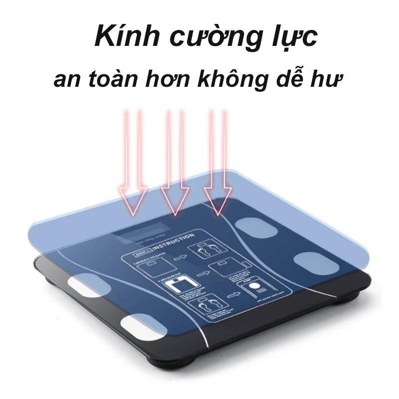 CÂN ĐIỆN TỬ THÔNG MINH THEO DÕI CÂN NẶNG VÀ PHÂN TÍCH CHỈ SỐ SỨC KHỎE KIỂM SOÁT ĂN UỐNG CHÍNH XÁC 100%