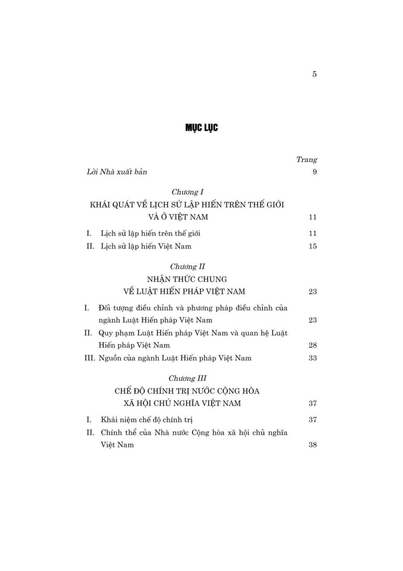 Giáo trình Luật Hiến pháp Việt Nam (Xuất bản lần thứ tư, có chỉnh sửa, bổ sung) - ảnh 4