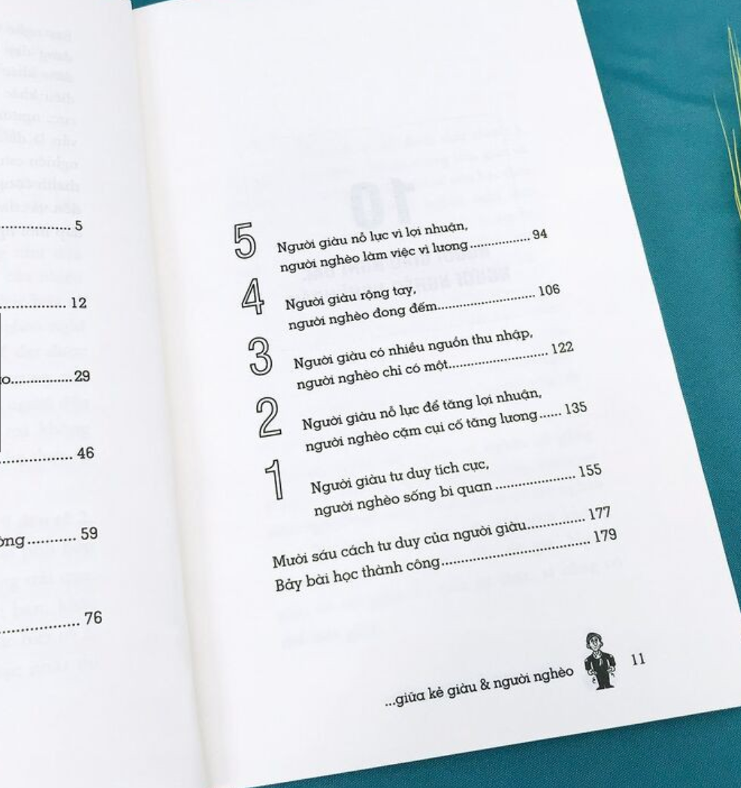 Sách 10 Điều Khác Biệt Nhất Giữa Kẻ Giàu Và Người Nghèo (Tái Bản 2018)