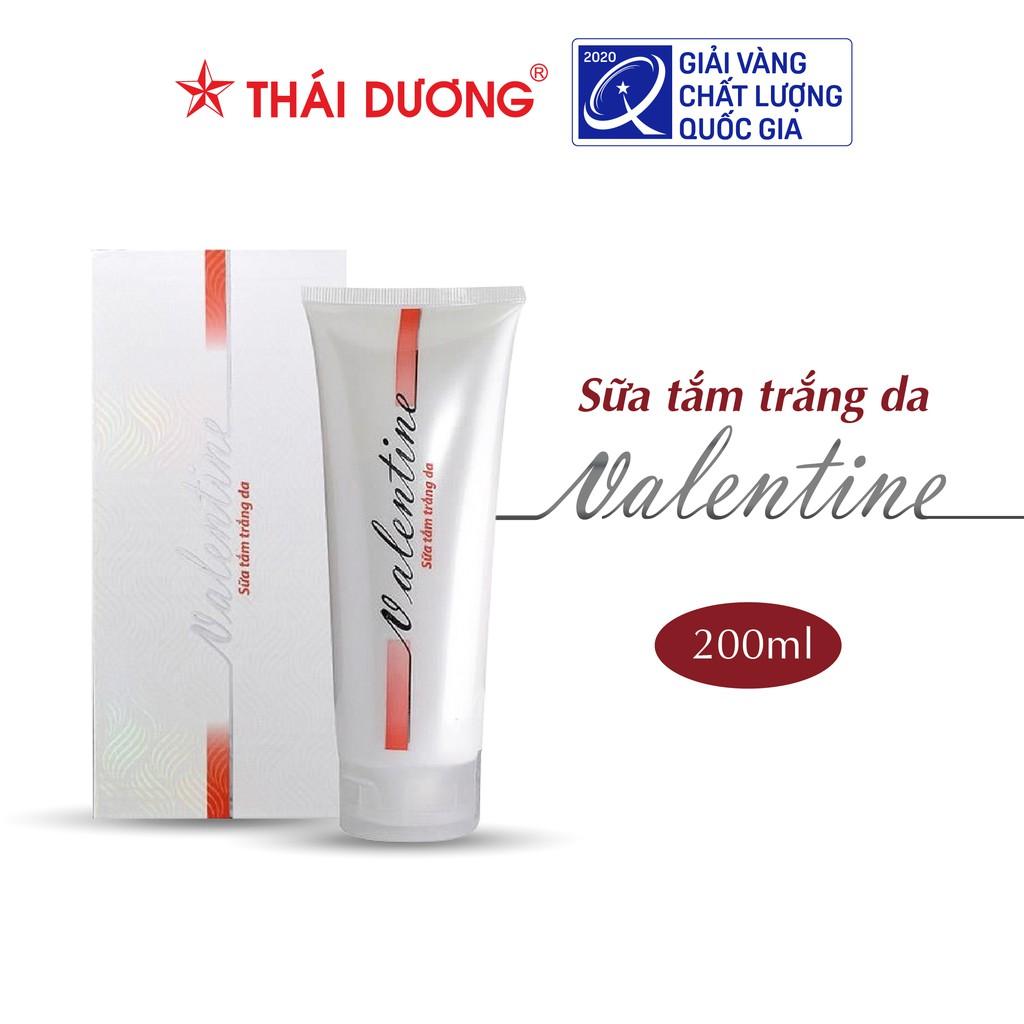 Sữa tắm dưỡng trắng da Valentine - Sao Thái Dương 200ml