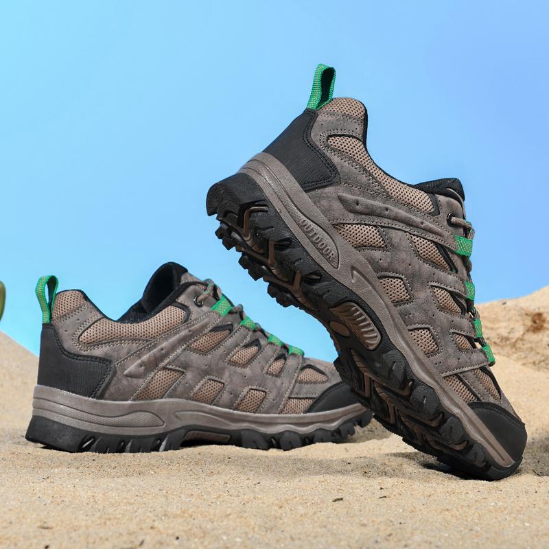 Giày đi bộ đường dài đi bộ đường dài dành cho nam giới thể thao ngoài trời Trekking Leo núi cho nam giới Color: Black Shoe Size: 44