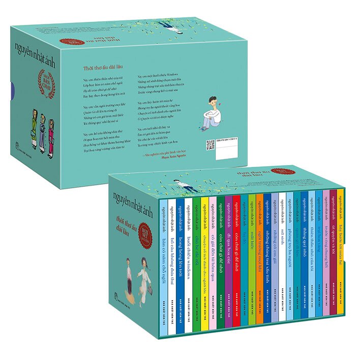 Thời thơ ấu dài lâu - Nguyễn Nhật Ánh, Boxset xanh ngọt ngào