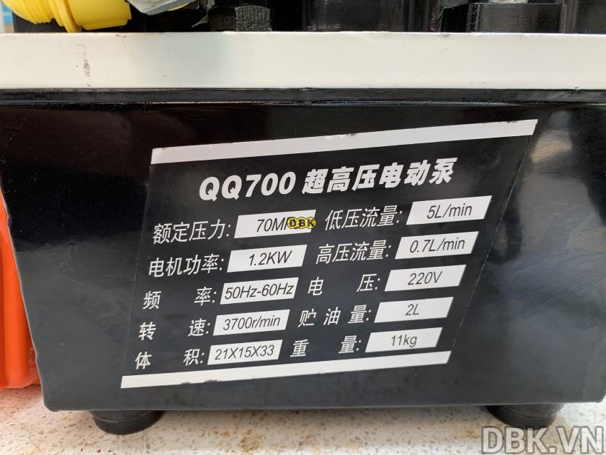 Bơm điện thủy lực QQ-700