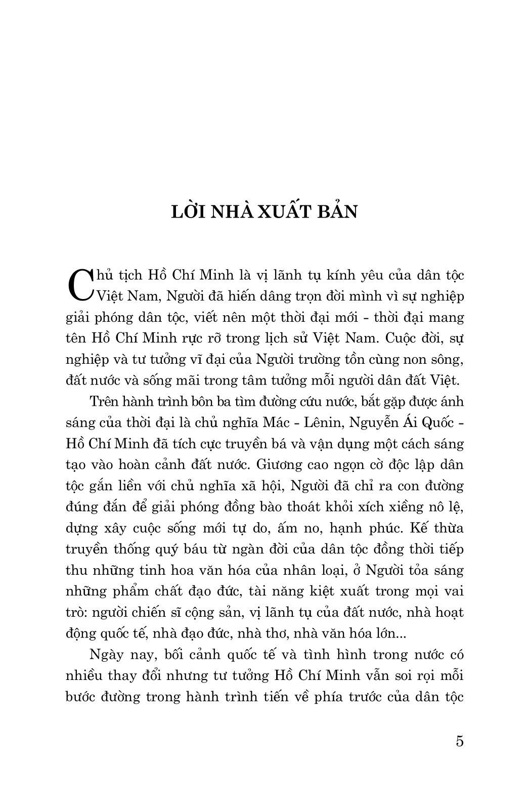 Hồ Chí Minh - Quá Khứ, Hiện Tại Và Tương Lai