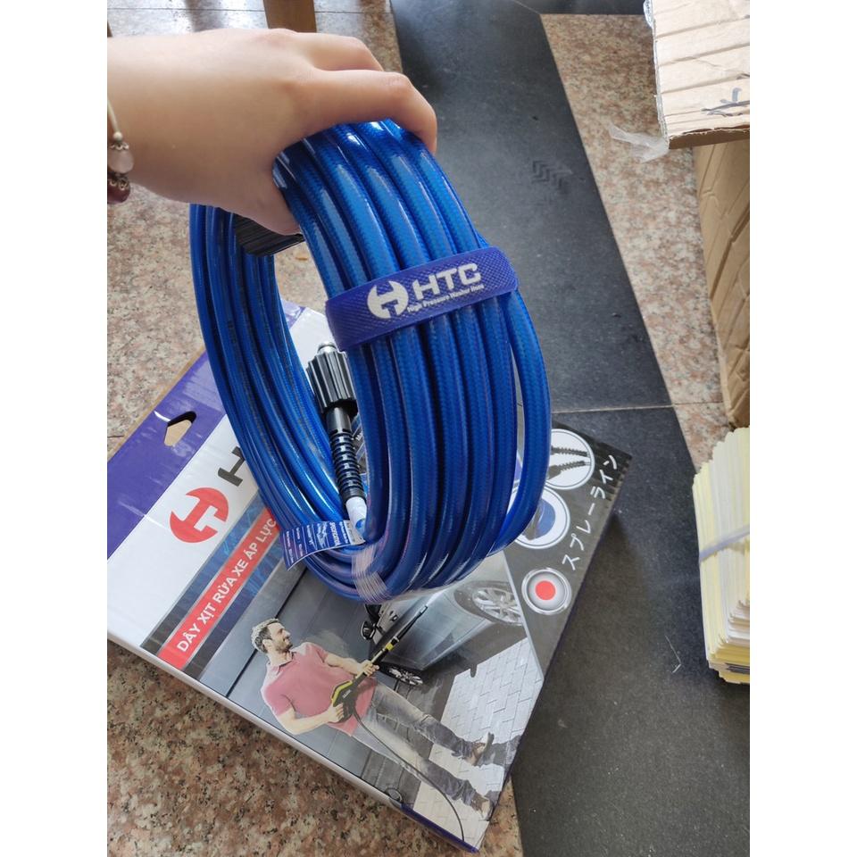 Dây xịt rửa xe HIỆU HTC LOẠI 20M,HTC6512-20W1 từ nhựa PVC áp lực cao 480 bar,ĐK 6.5*12mm,