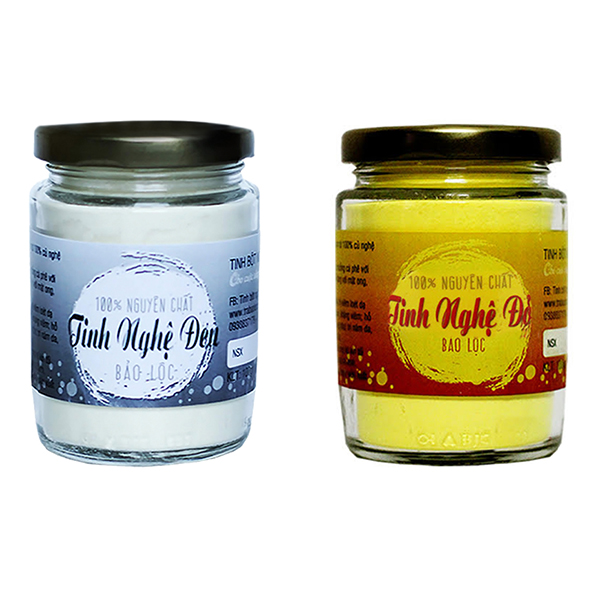Tinh Nghệ Đen Và Tinh Nghệ Đỏ Nguyên Chất Vũ Gia