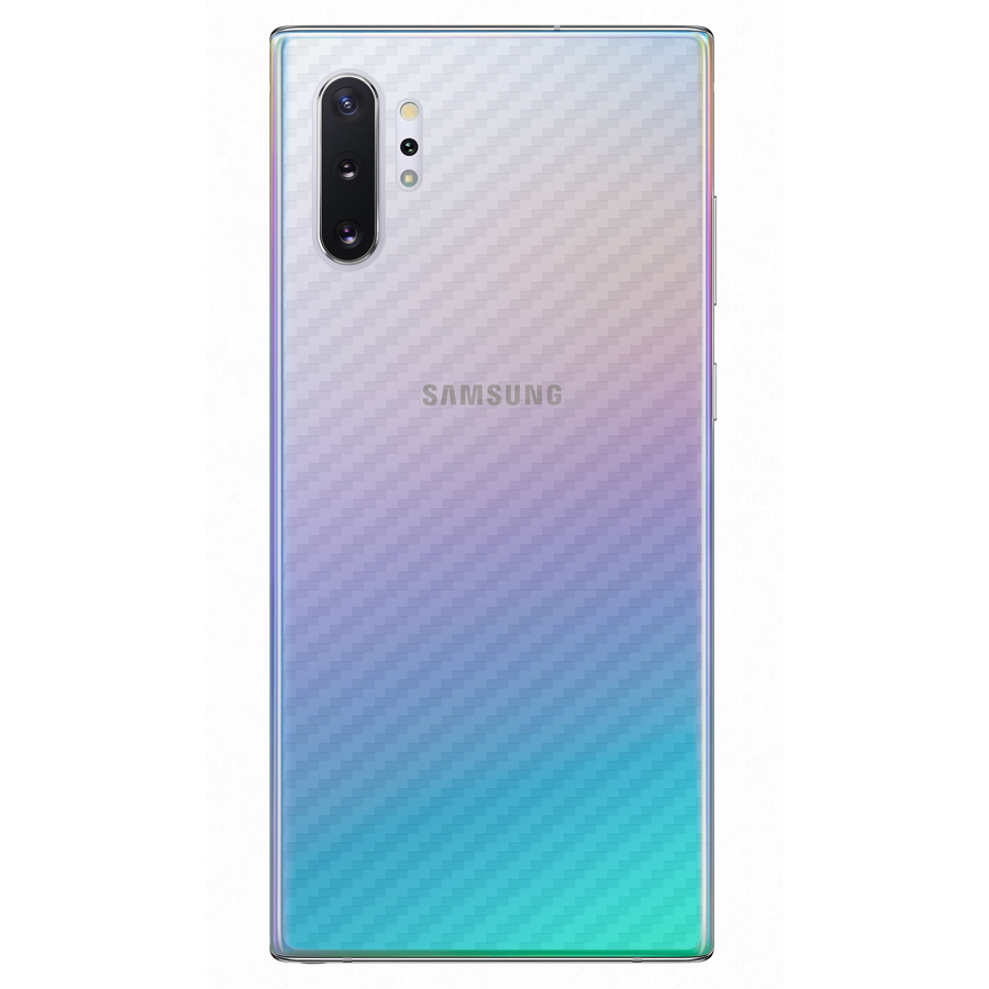 Miếng Dán Mặt Lưng Cacbon Dành Cho Samsung Galaxy Note 10 Plus- Handtown - Hàng Chính Hãng