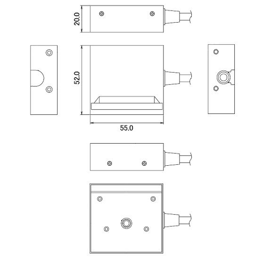 Máy quét mã vạch công nghiệp – Máy đọc mã vạch băng chuyền – Opticon F-70 (Hàng chính hãng)