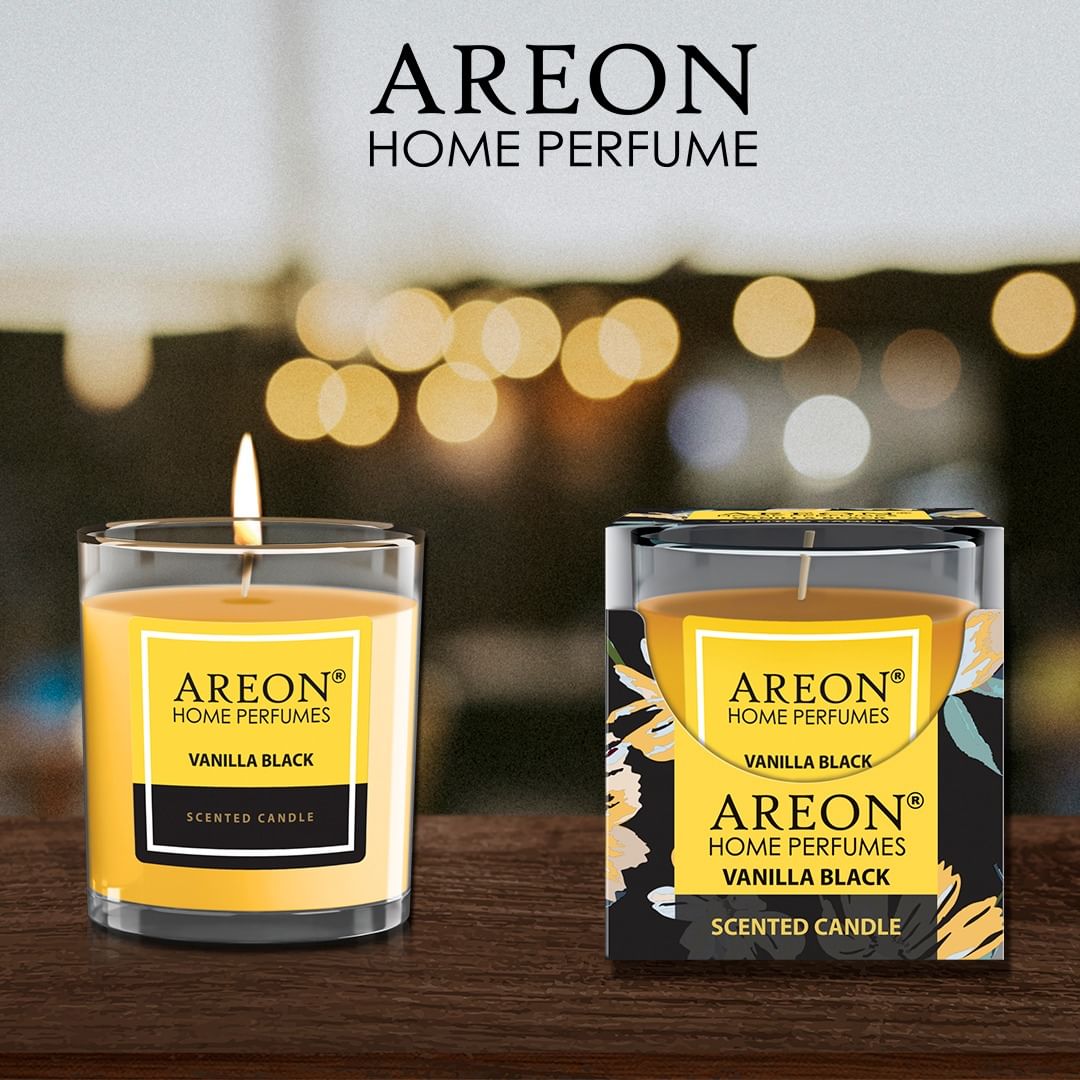 Nến thơm phòng cao cao cấp Areon Home Candle (Nhiều mùi hương)