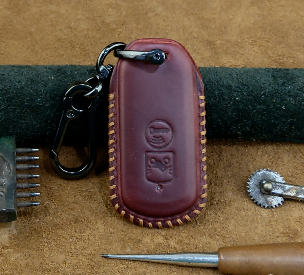 Bao Da Chìa Khóa SH 300i Handmade Da Bò - hàng chính hãng