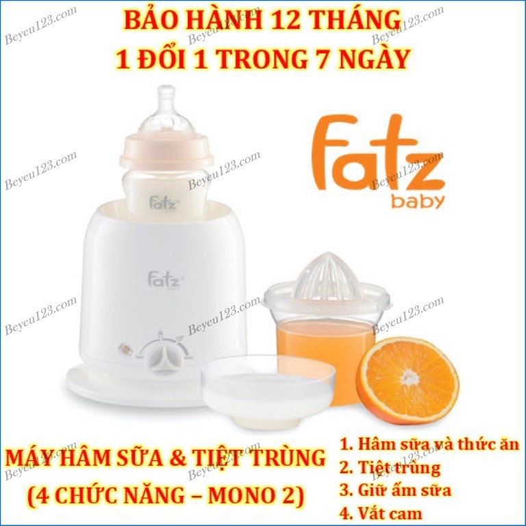 Máy hâm sữa Fatzbaby Mono 2 FB3002SL