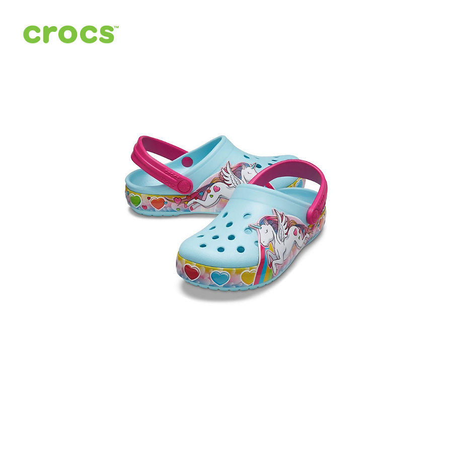 Giày lười trẻ em Crocs DISNEY Unicorn Funlab 207071 - 4O9