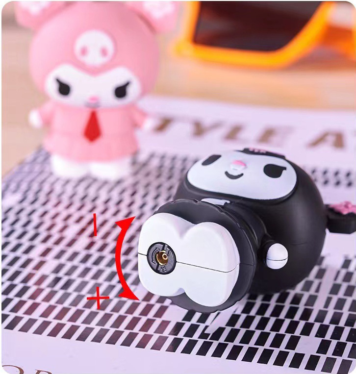 Bật Lửa Hoạt Hình Kuromi Có Dây Đeo – Xài Gas