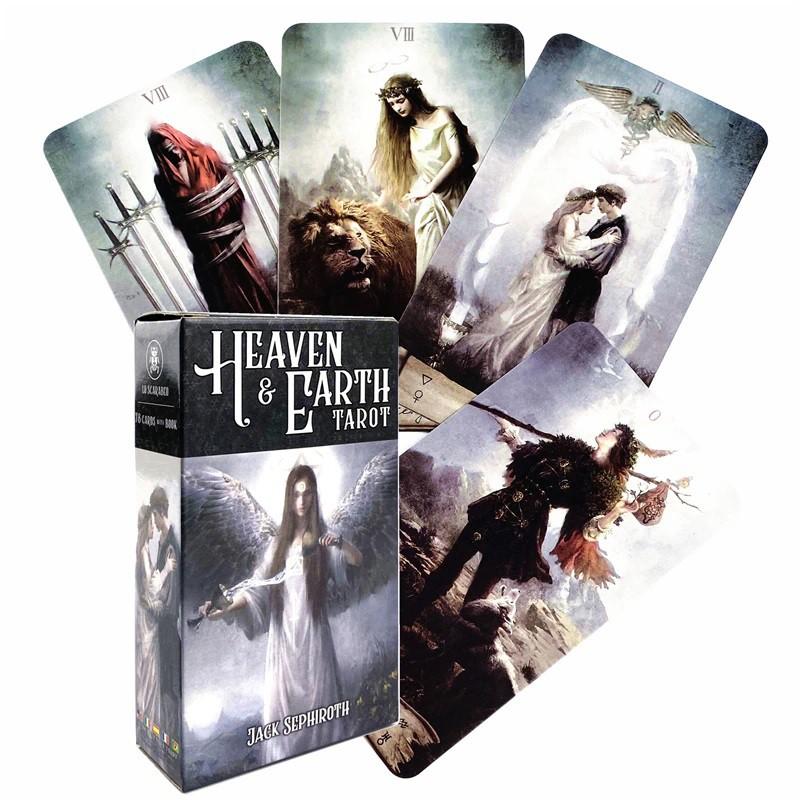 Bài Tarot Heaven And Earth Tarot Tặng ĐÁ Thanh Tẩy