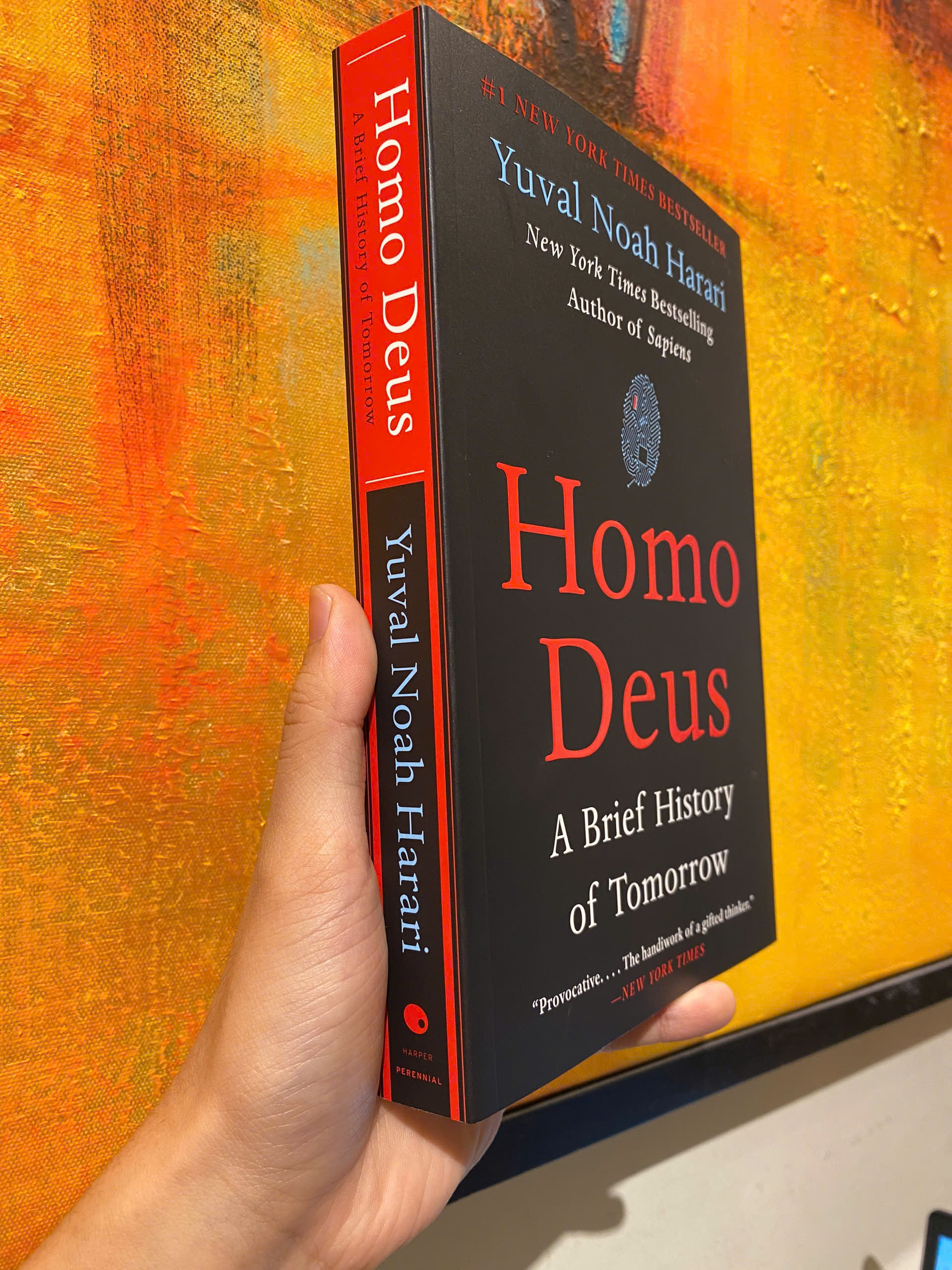 Sách - Homo Deus: A Brief History of Tomorrow (Full Colour Illustrations) by Yuval Noah Harari/Best History/Nhập khẩu US