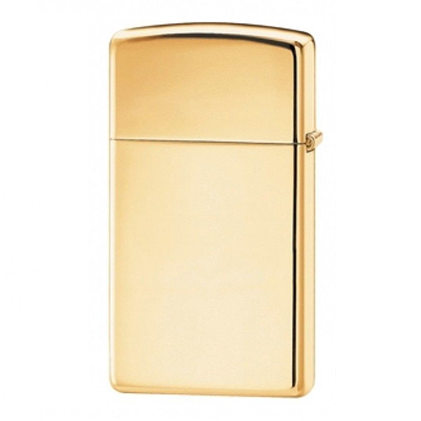 Bật Lửa Zippo 1654b Slim High Polish Brass