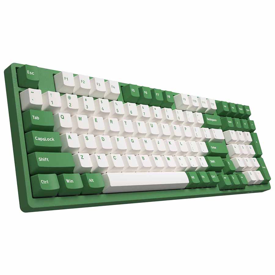 Bàn phím AKKO 3098 DS Matcha Red Bean (Gateron Cap