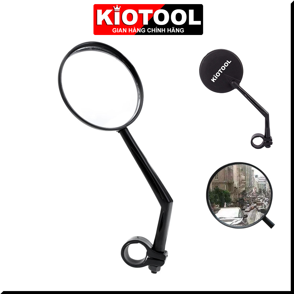 Gương xe đạp cầu lồi Kiotool 360 độ linh hoạt