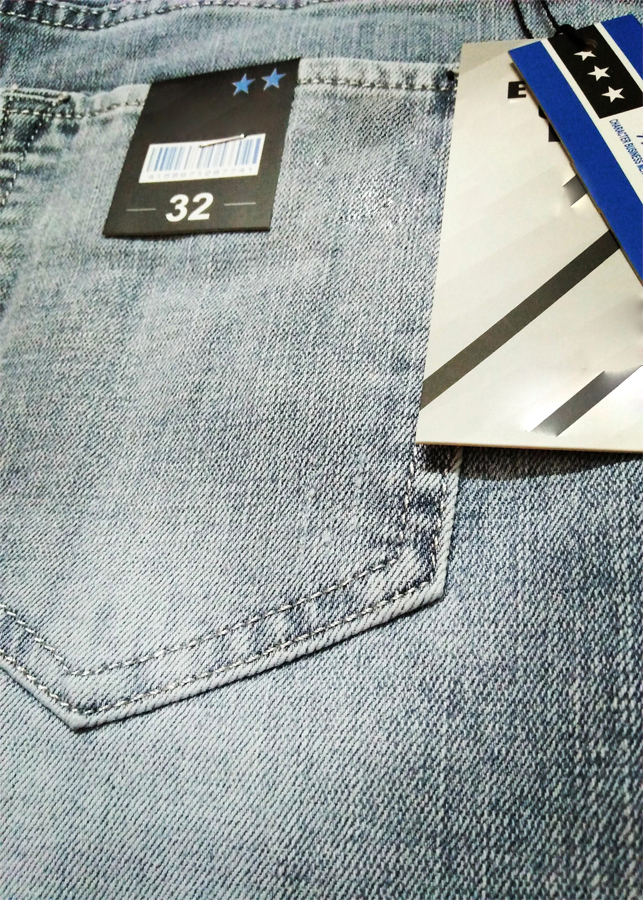 Quần Bò Nam Wash Bạc Chất Mịn JEANBAC03