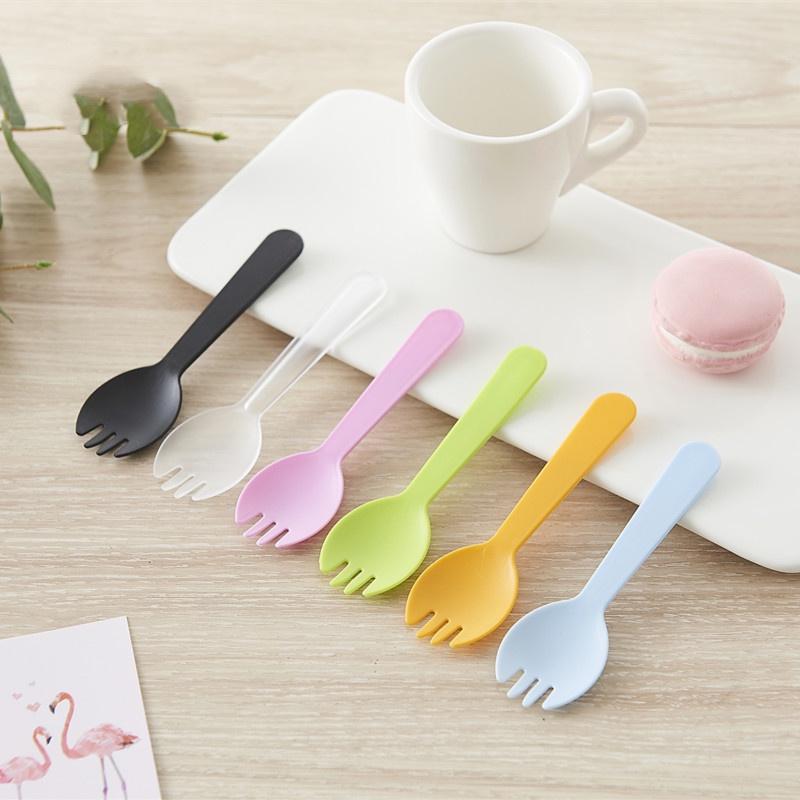 Thìa Dĩa Dao Nến Ăn Bánh Phụ Kiện Sinh Nhật Trang Trí Bánh Kem Tiệc Lễ Hội