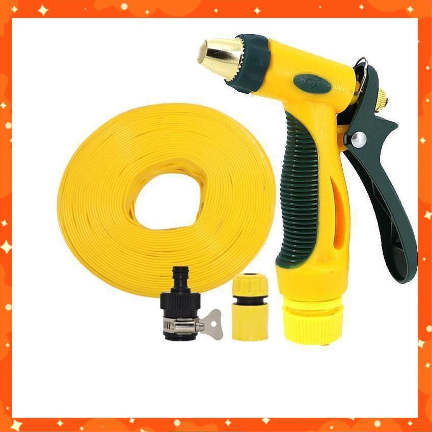 Bộ dây vòi xịt nước rửa xe,tưới cây tăng áp 3 lần 20m 206317