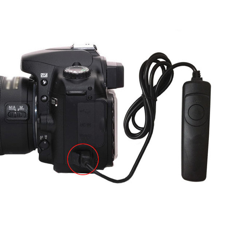 Dây bấm mềm RS-80N3 Remote shutter cho máy ảnh  Canon 6D