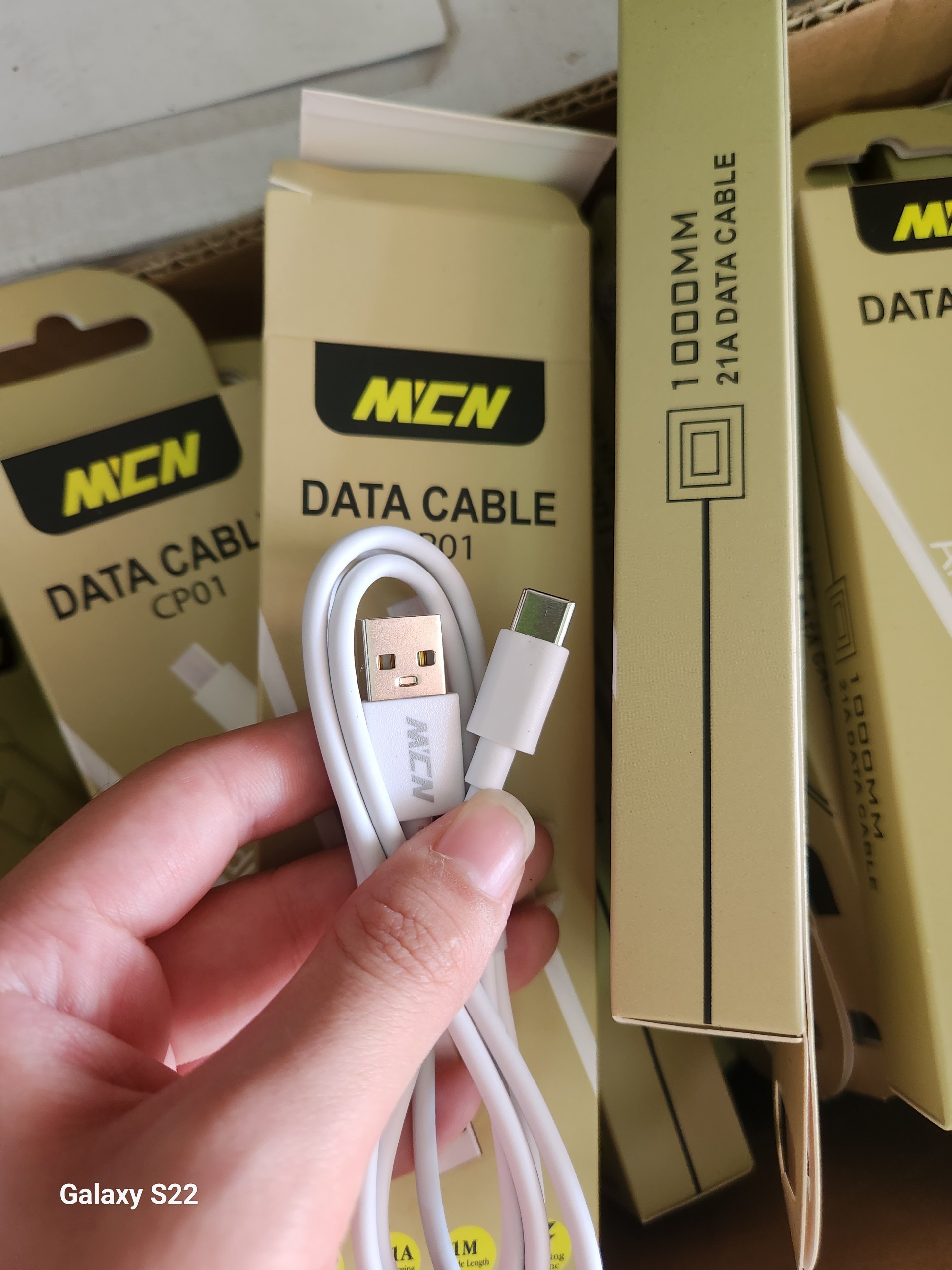 Cáp Sạc Đa Năng MCN-CP01 USB - TypeC Dài 1m