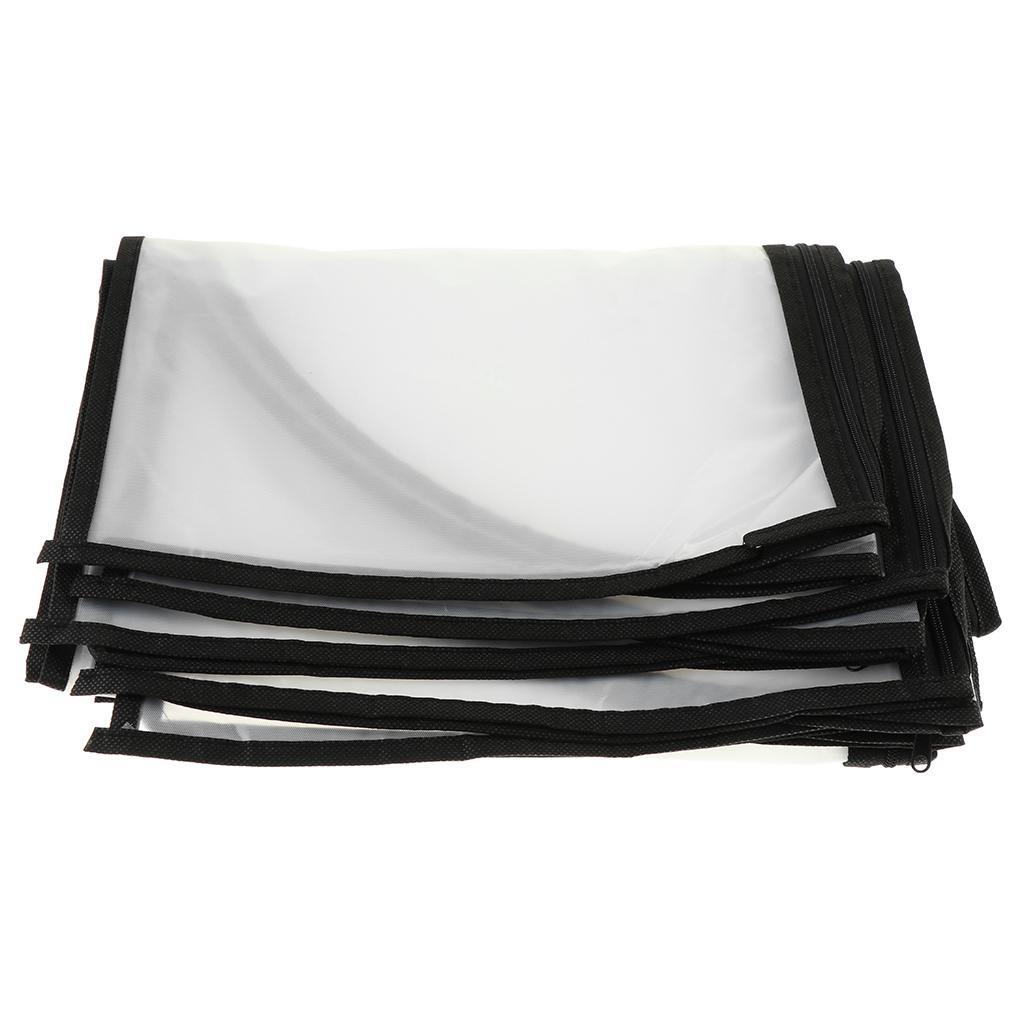 Clothing Dust Cover Transparent Waterproof Coat Storage  60x80cm